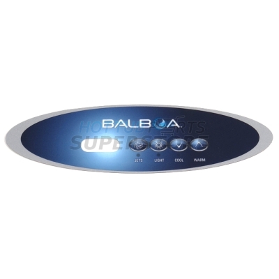 Balboa VL260 Panel Overlay - 1 Pump (JL-+)